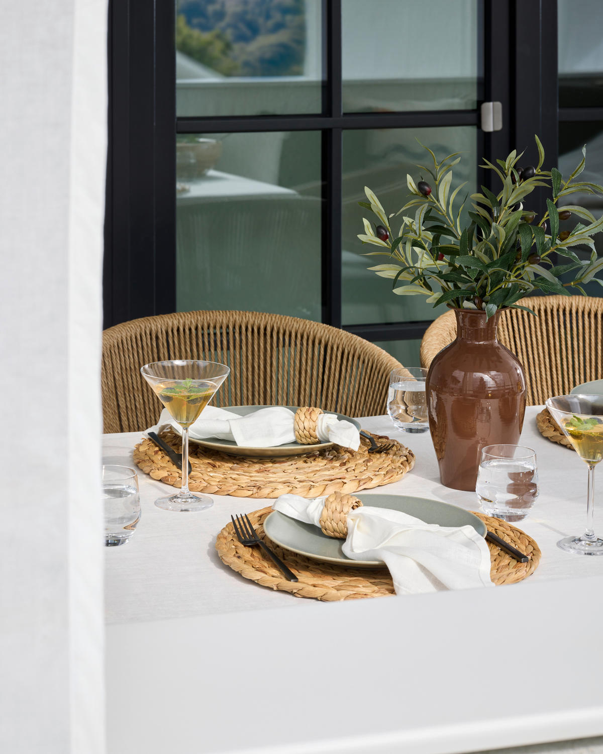 STOLICA SLOŽIVA  prirodne boje, crna  metal, plastika, tekstil      - prirodne boje/crna, Design, metal/tekstil (64/79,5/59cm) - Dieter Knoll