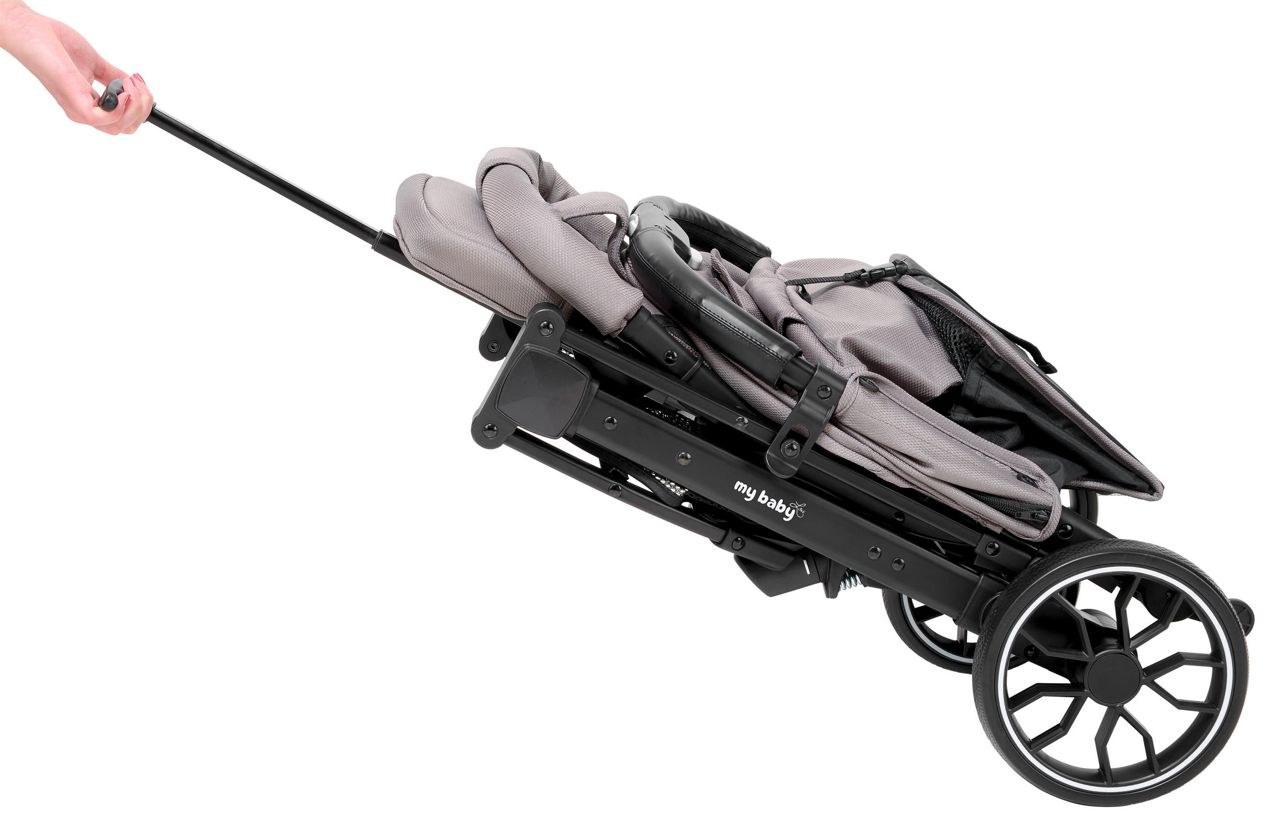 BUGGY Dubai  - Taupe, Basics, Textil/Metall (70/51/103cm) - My Baby Lou
