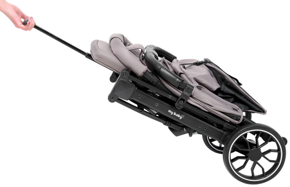 BUGGY Dubai  - Taupe, Basics, Textil/Metall (70/51/103cm) - My Baby Lou