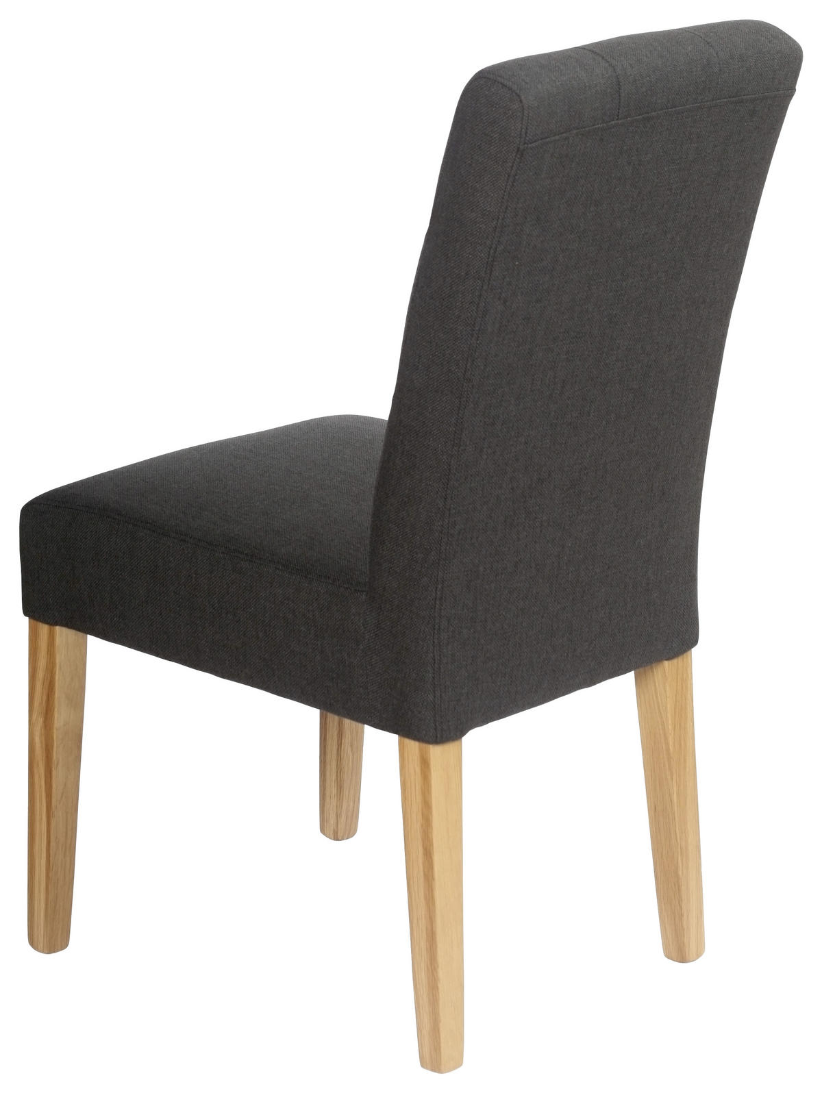 STOLICA  antracit  drvo, tekstil      - boje hrasta/antracit, Konvencionalno, drvo/tekstil (48/95/61cm) - Carryhome