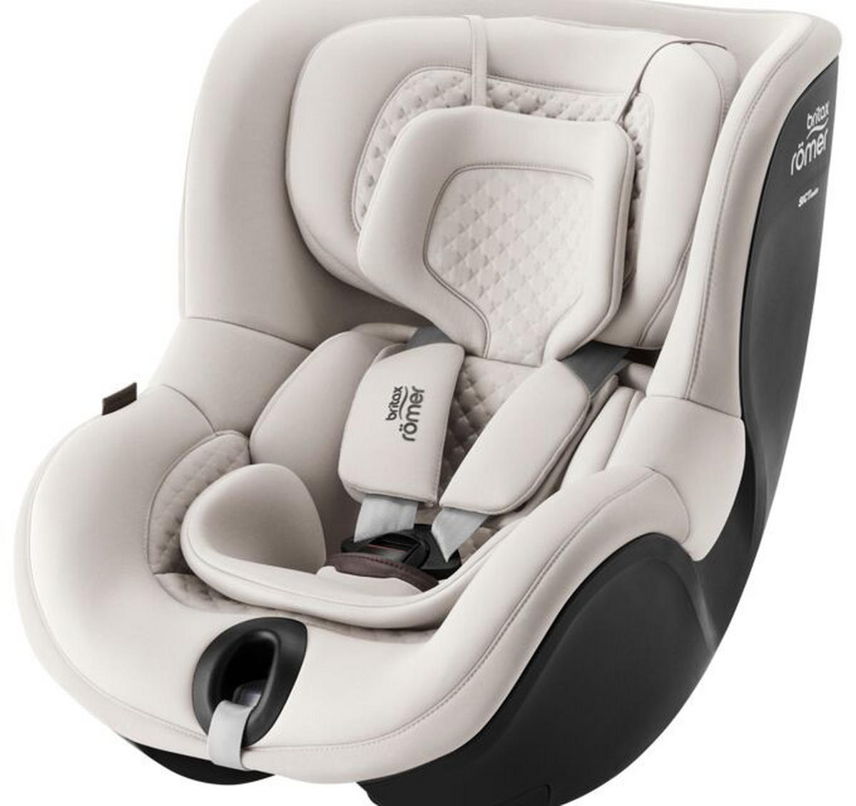 REBOARDER-KINDERSITZ Dualfix Pro M  - Greige/Beige, Basics, Kunststoff/Textil (44/48/74cm) - Britax Römer