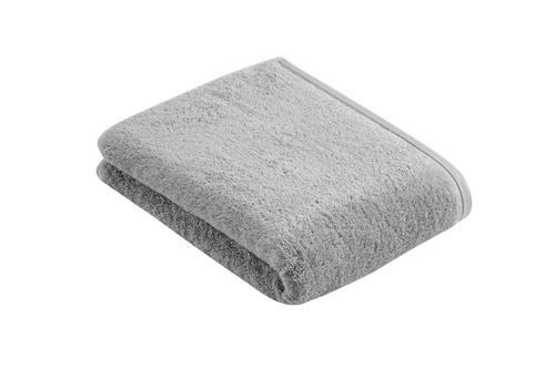 DUSCHTUCH Vegan Life 67/140 cm - Grau, Basics, Textil (67/140cm) - Vossen