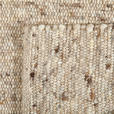 HANDWEBTEPPICH 90/160 cm Vieste Graubraun  - Graubraun, Basics, Textil (90/160cm) - Linea Natura