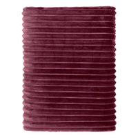 Pătură Pufoasă 130/170 cm  - bordo, Basics, textil (130/170cm) - MISTRAL