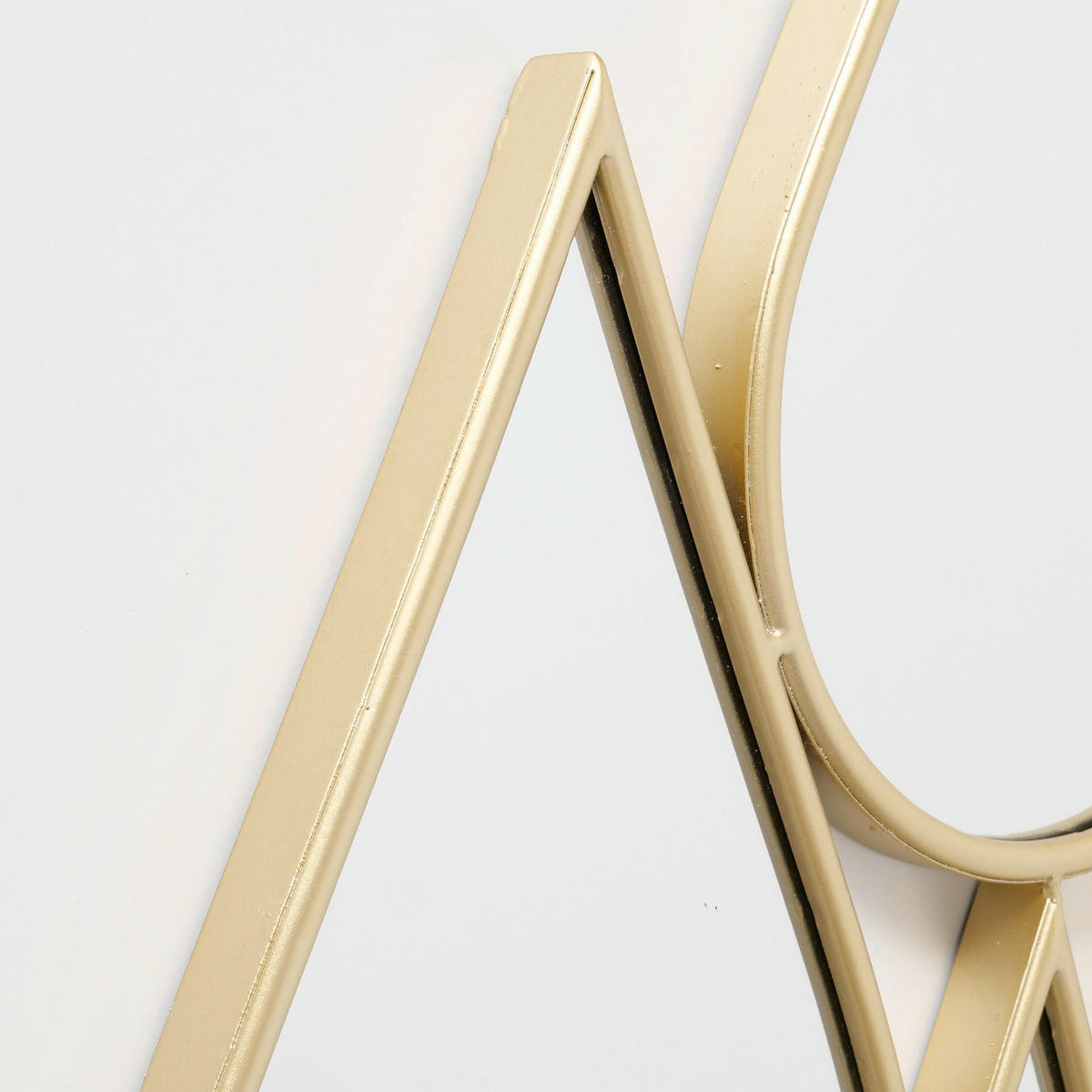 WANDDEKO Metall  - Transparent/Goldfarben, Basics, Metall (46/98/4,5cm) - Boltze Home