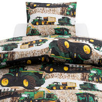 PÅSLAKANSET FÖR BARN 150/210 cm  - grön, Basics, textil (150/210cm)