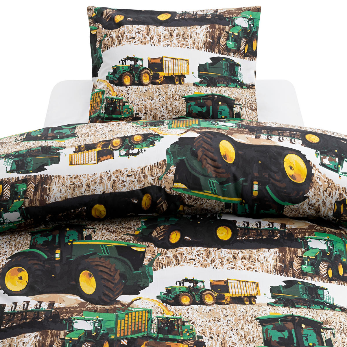 PÅSLAKANSET FÖR BARN 150/210 cm  - grön, Basics, textil (150/210cm)