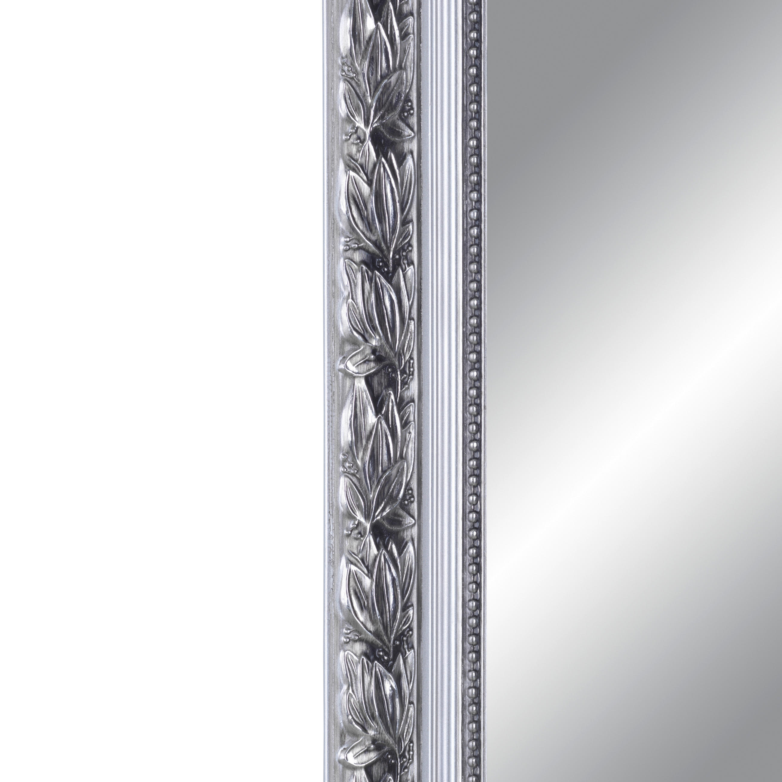 STENSKO OGLEDALO, 100/200/3,3 cm les, steklo, leseni material  - Trendi, steklo/leseni material (100/200/3,3cm) - Carryhome
