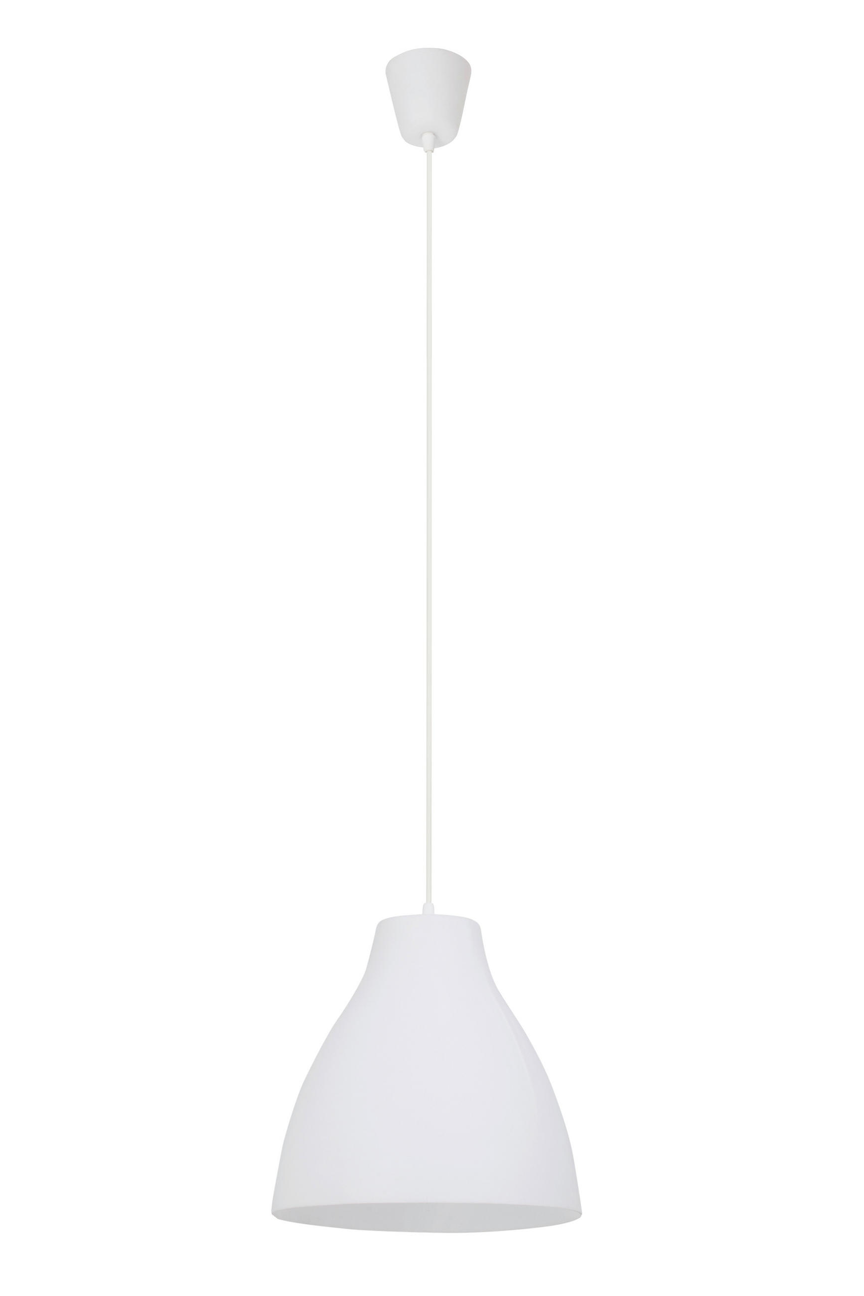 HÄNGELEUCHTE 28/50 cm   - Weiß, Basics, Kunststoff (28/50cm) - Brilliant