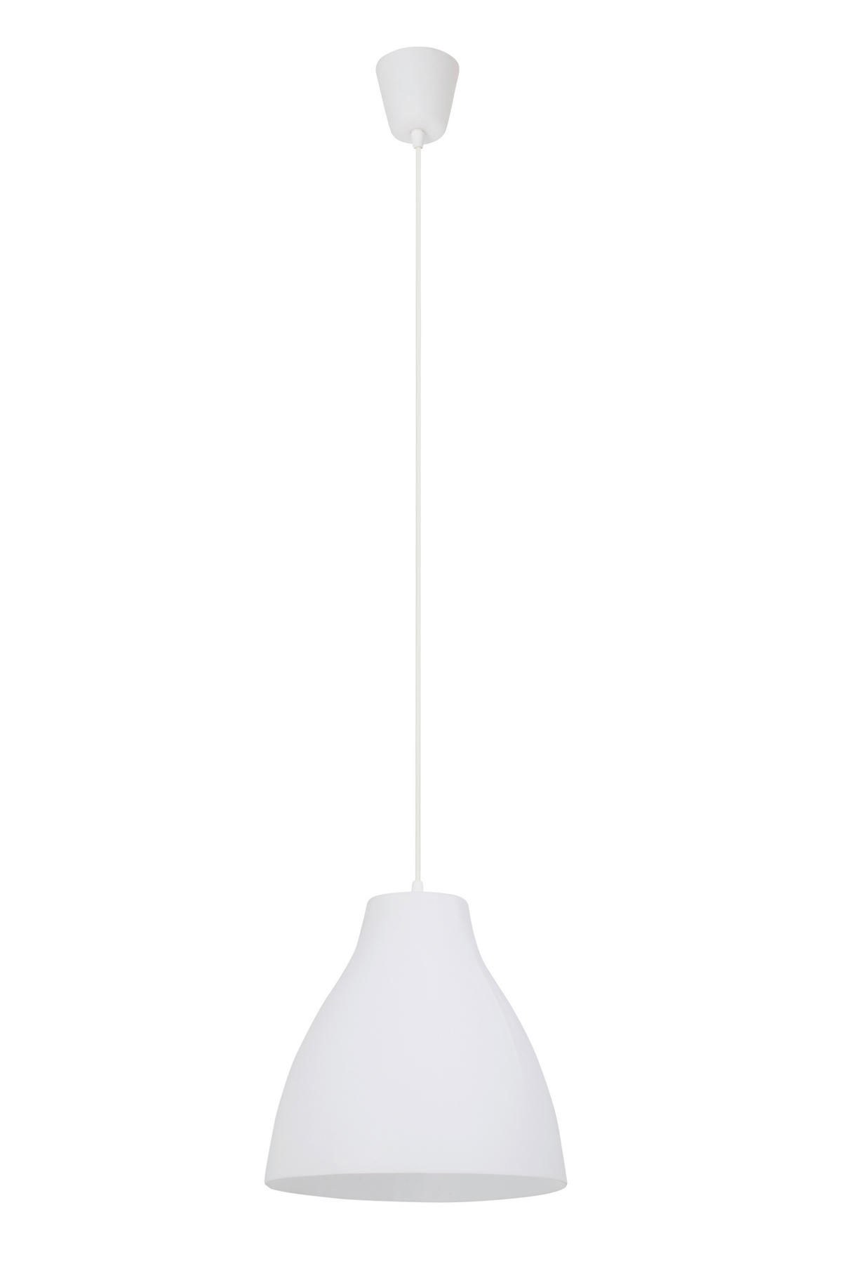 HÄNGELEUCHTE 28/50 cm    - Weiss, Basics, Kunststoff (28/50cm) - Brilliant