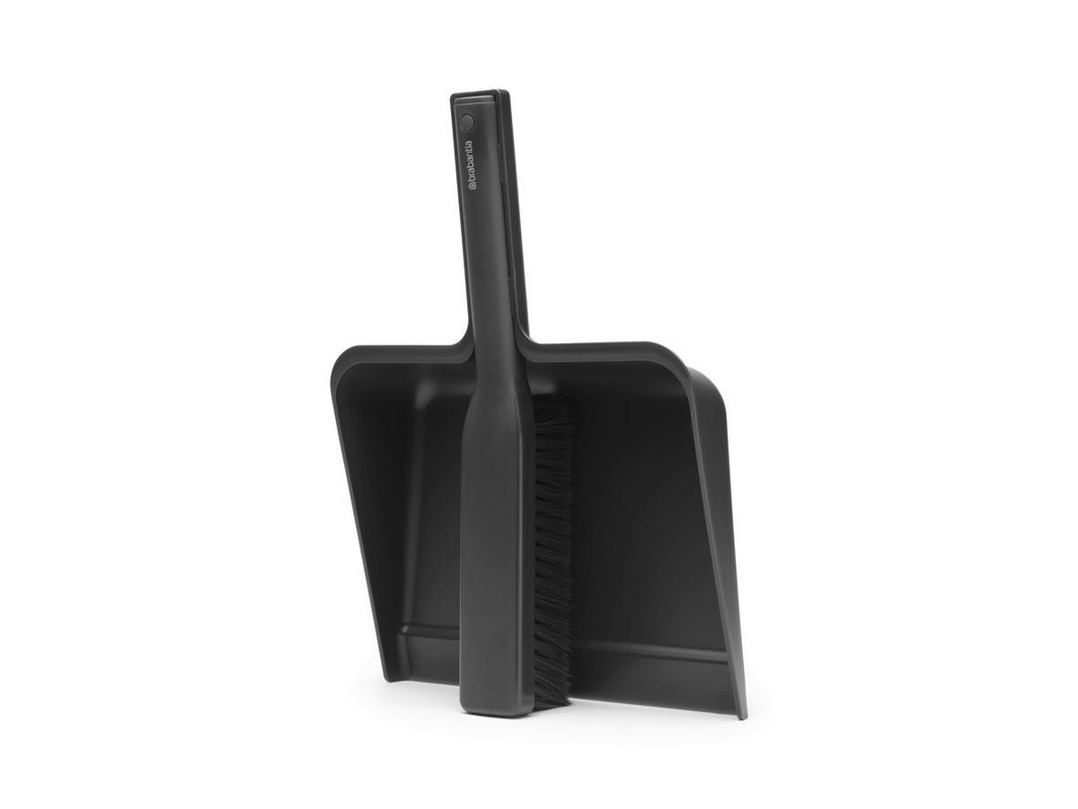 KEHRGARNITUR - Dunkelgrau, Basics, Kunststoff (24/33/9cm) - Brabantia
