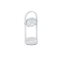 LED-BORDSLAMPA - vit, Klassisk, metall (12/30,5cm) - Trio Leuchten