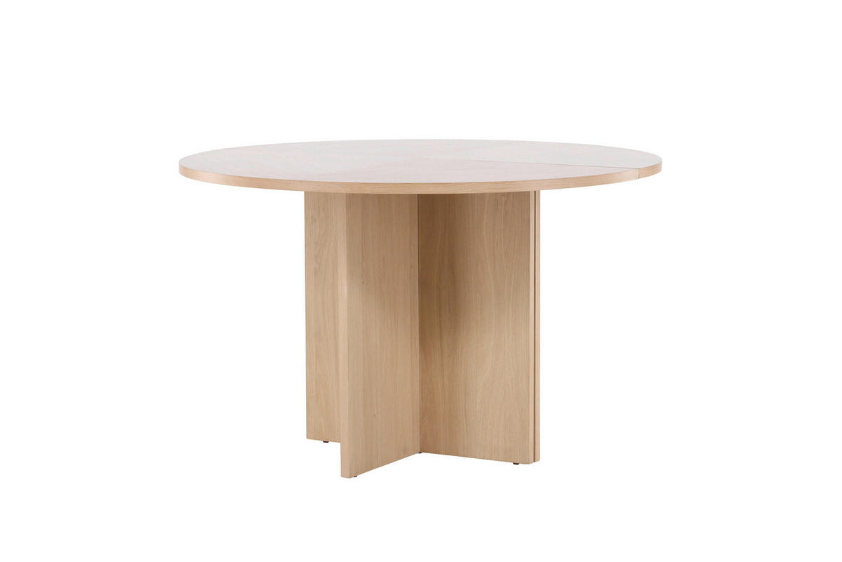 ESSTISCH in Holz  - Eichefarben, MODERN, Holz (120/74cm) - Livetastic