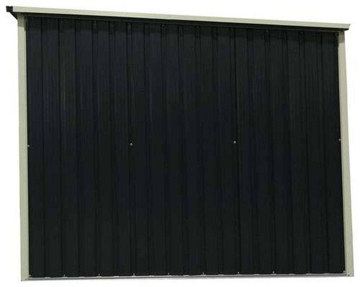 FAHRRADGARAGE 203/158/200 cm  - Anthrazit, Basics, Metall (203/158/200cm) - Ambia Garden