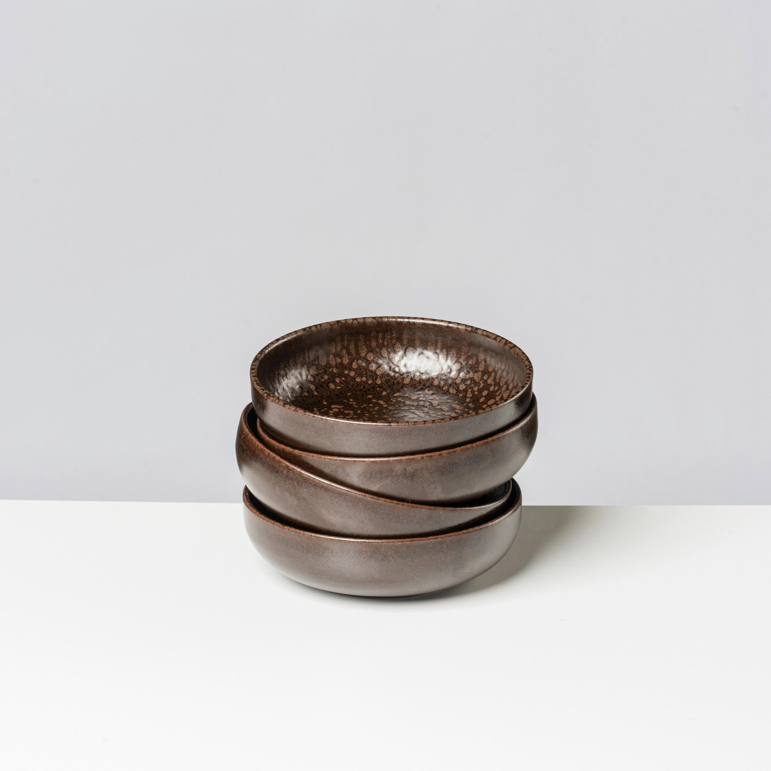 MÜSLISCHALENSET GLOCKENKLANG 4-teilig  - Braun, Basics, Keramik (16,1/5cm) - Gipfelstück