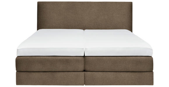 BOXSPRINGBETT 160/200 cm  in Braun  - Braun, KONVENTIONELL, Holz/Textil (160/200cm) - Dieter Knoll