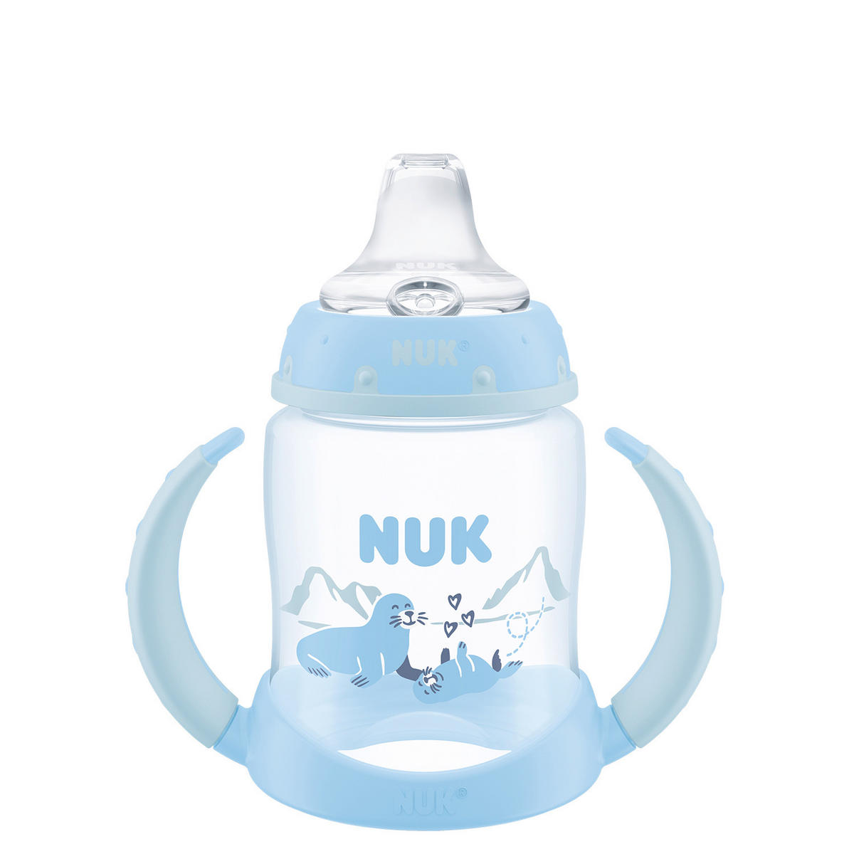 KINDERTRINKFLASCHE NUK First Choice Trinklernflasche_sortiert_150ML  - Magenta/Hellblau, Basics, Kunststoff (150ml) - NUK