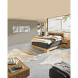 BOXSPRINGBETT 180/200 cm  in Braun, Eichefarben  - Eichefarben/Braun, Natur, Holz/Textil (180/200cm) - Linea Natura