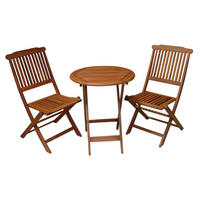 BALKONSET  - Braun, Basics, Holz - Gardenson