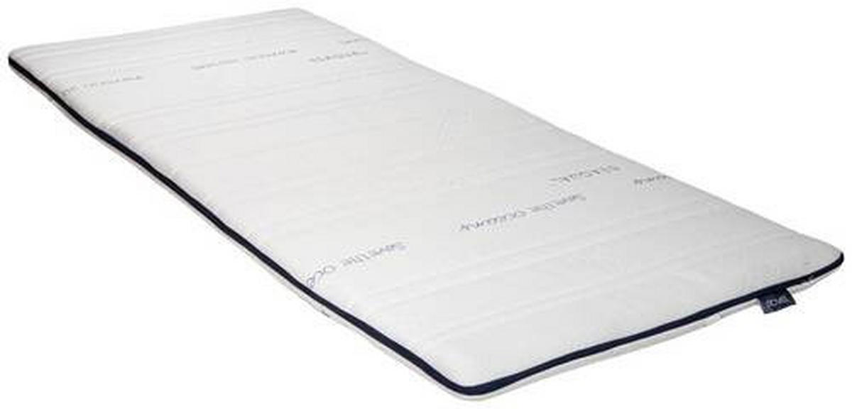 TOPPER 90/200 cm Höhe ca. 8 cm  - Weiss, Basics, Textil (90/200cm) - Livetastic