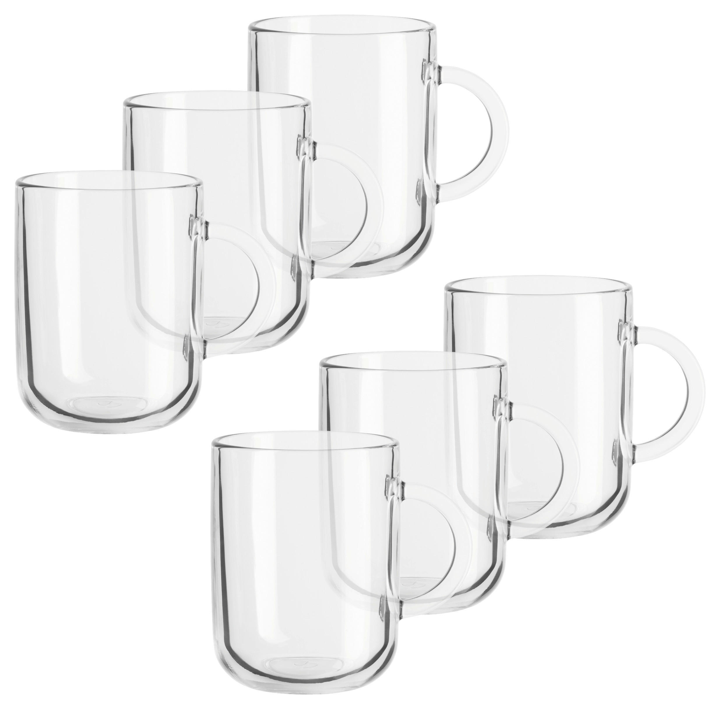 GLÄSERSET Iconic  6-teilig  - Transparent, Trend, Glas (330ml) - Mäser