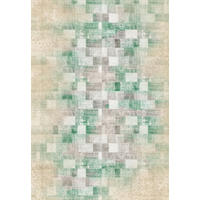 VINTAGE-TEPPICH 80/150 cm ONDEA MARTIN Creme, Hellgrau, Mintgrün  - Creme/Hellgrau, Design, Kunststoff/Textil (80/150cm) - Lindorug