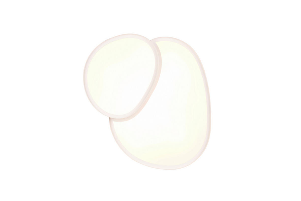 LED-DECKENLEUCHTE    43,5/36/11,5 cm  - Weiss, Design, Metall (43,5/36/11,5cm) - Trio Leuchten
