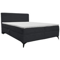BOXBETT 140/200 cm  in Schwarz  - Schwarz, Design, Holz/Holzwerkstoff (140/200cm) - Xora
