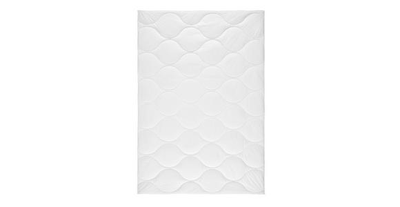 BETTDECKE 140/200 cm  - Weiß, Basics, Kunststoff/Textil (140/200cm) - Sleeptex