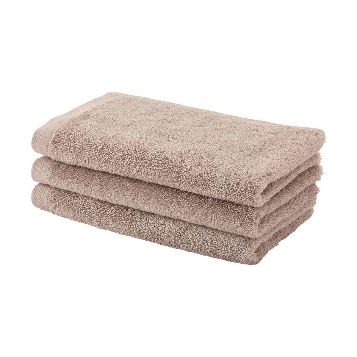 GÄSTETUCH LONDON Hellbraun 30/50 cm  - Hellbraun, Basics, Textil (30/50cm) - Aquanova