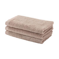 GÄSTETUCH LONDON Hellbraun 30/50 cm  - Hellbraun, Basics, Textil (30/50cm) - Aquanova