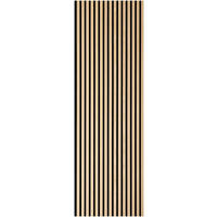 AKUSTIKPANEEL Echtholz Eiche natur XL  - Eichefarben, KONVENTIONELL, Holz (56/244/1,8cm) - Novel