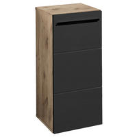 SPODNÁ SKRINKA, farba duba, 34/72/31 cm - čierna/farba duba, Basics, kompozitné drevo/plast (34/72/31cm) - MID.YOU