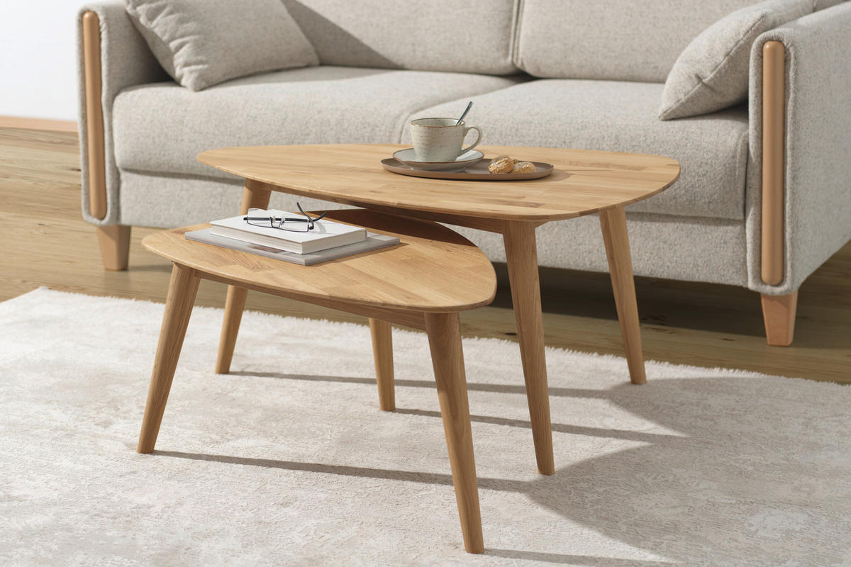 SOFFBORD i trä 70/50/36 cm  - skogsek, Natur, trä (70/50/36cm) - home24