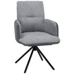 ARMLEHNSTUHL  , Lederauswahl, Stoffauswahl, Typenauswahl  , Flachgewebe  ,  - Blau/Dunkelgrau, Design, Textil/Metall (58/91/62cm) - Dieter Knoll