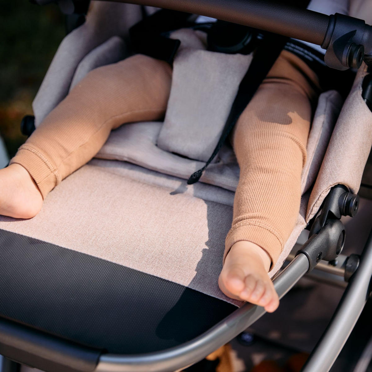 KINDERWAGEN Salsa 5 Air  - Beige, Basics, Textil/Metall (63/118/95.5cm) - ABC Design