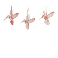 DEKORATIONSHÄNGE  - rosa, Basics, plast (9.5/7.1/9cm)