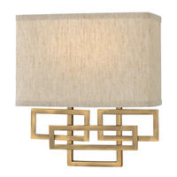 WANDLEUCHTE - Bronzefarben, Lifestyle, Metall (28,9/25,4/10,2cm) - Elstead Lighting