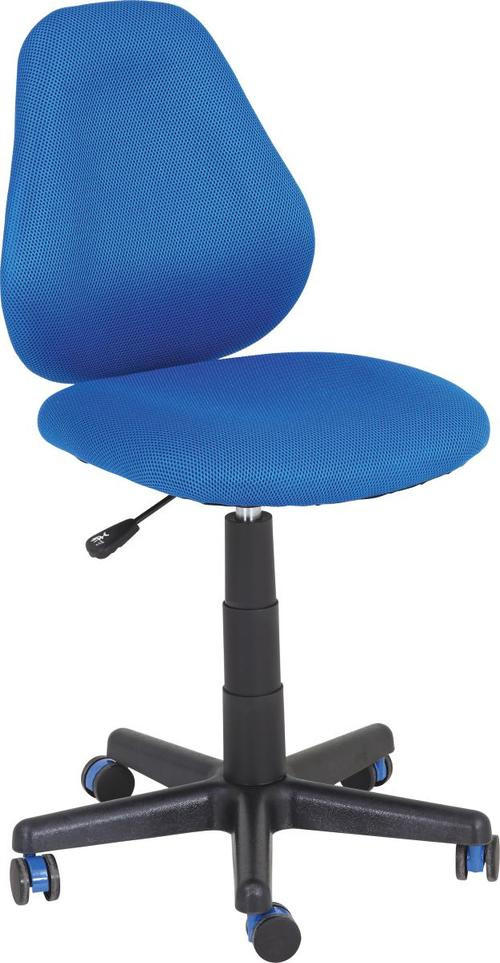 OKRETNA STOLICA ZA MLADE plava, crna plastika, tekstil - plava/crna, Design, tekstil/plastika (41/82(94)/58cm) - Xora