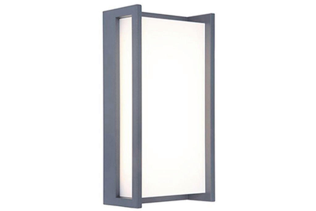 AUßENLEUCHTE Qubo 7.1/11/22 cm  - Dunkelgrau, Basics, Kunststoff/Metall (7.1/11/22cm)