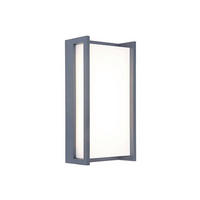 AUßENLEUCHTE Qubo 7.1/11/22 cm  - Dunkelgrau, Basics, Kunststoff/Metall (7.1/11/22cm)