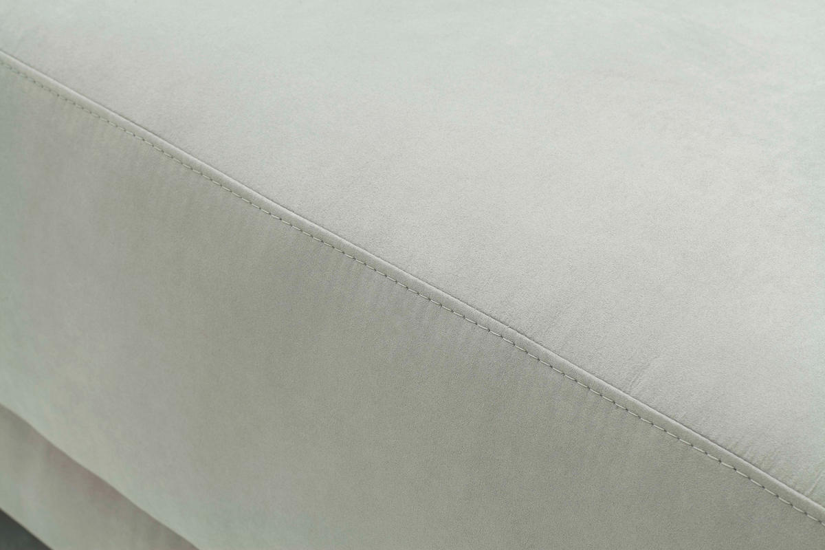 ECKSOFA in Mikrofaser Gelb, Orange  - Chromfarben/Gelb, Design, Holz/Textil (205/270cm) - Pure Home Lifestyle