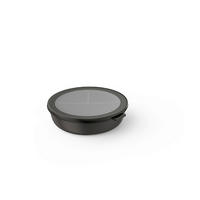 BENTO BOX  - priehľadné/čierna, Konventionell, plast (23/6cm) - Mepal