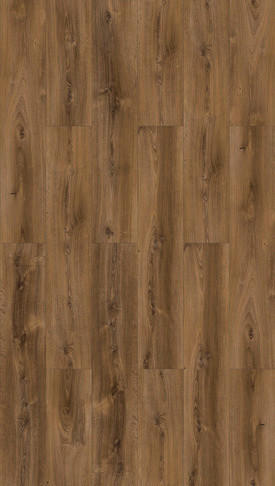 LAMINATBODEN Basic 600  per  m² - Eichefarben/Dunkelbraun, KONVENTIONELL, Holzwerkstoff (128,5/24,3/0,8cm) - Parador