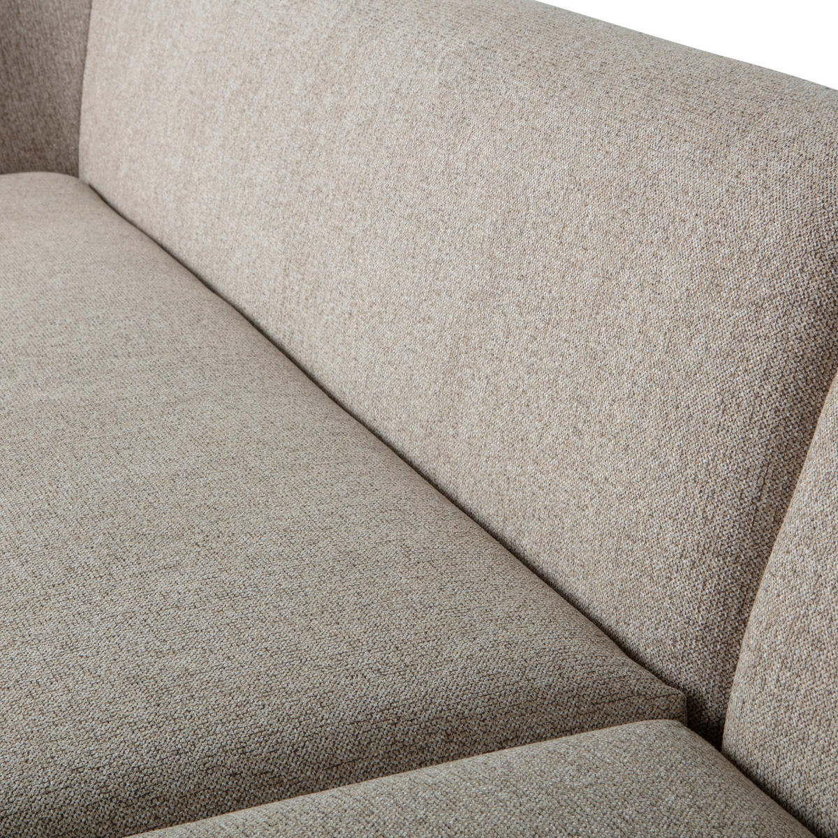 ECKSOFA Sloping Naturfarben Chenille  - Naturfarben, Design, Textil (274/225cm) - Livetastic