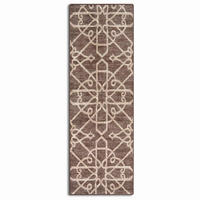 LÄUFER 80/500 cm Braun  - Braun, Design, Kunststoff/Textil (80/500cm) - Novel