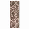 LÄUFER 80/150 cm Braun  - Braun, Design, Kunststoff/Textil (80/150cm) - Novel