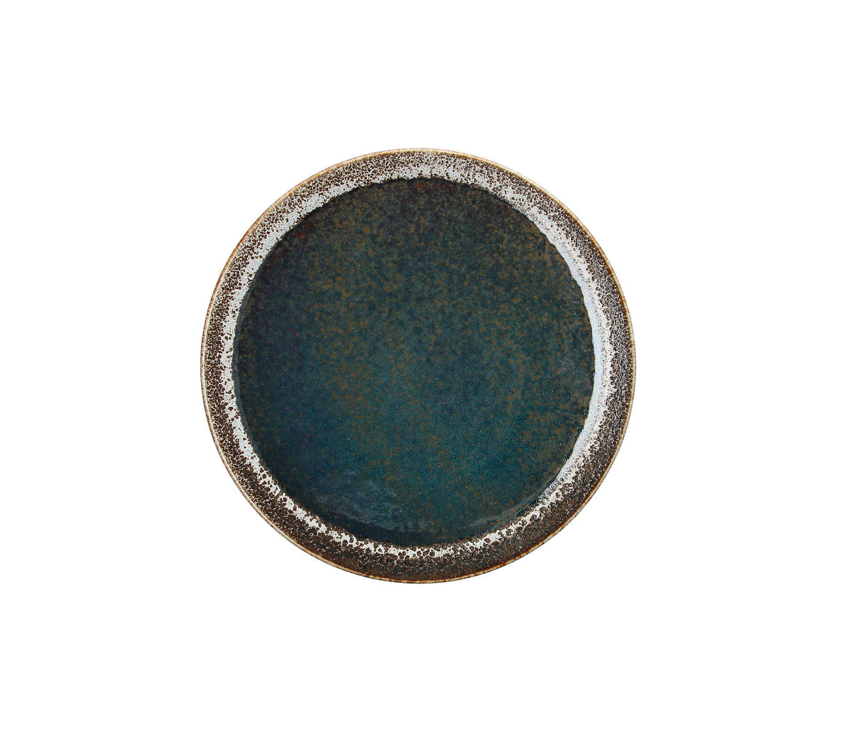 DESERTNI TANJUR    21/2 cm       Bloom  - plava/smeđa, Basics, keramika (21/2cm) - Tognana