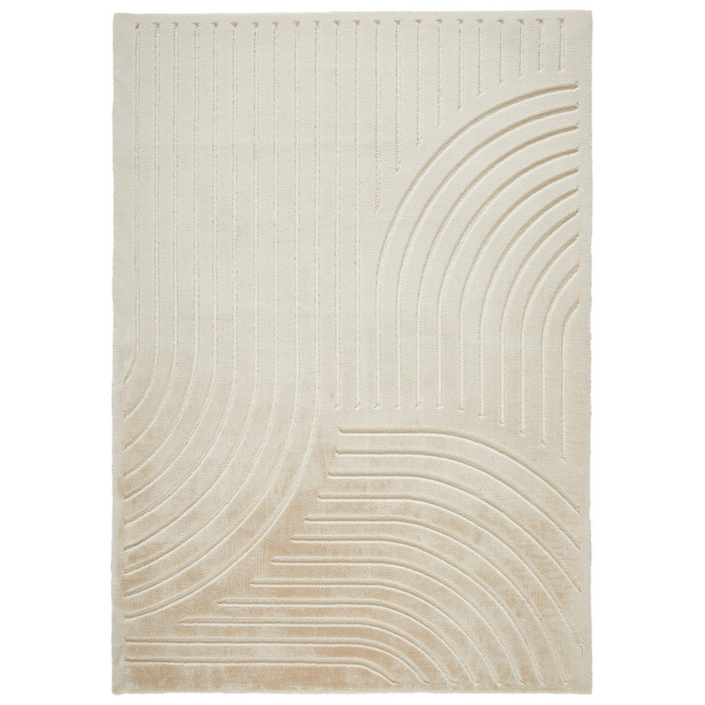 Novel KOBEREC S VYSOKÝM VLASEM, 160/230 cm, béžová