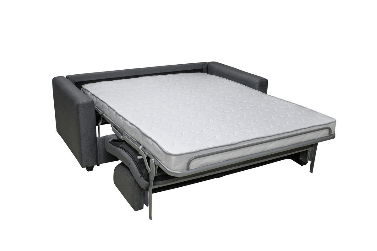 DVOSJED drvo, metal, tekstil  tamno siva    - tamno siva/crna, Moderno, drvo/metal (183/97/78cm) - Hom`in